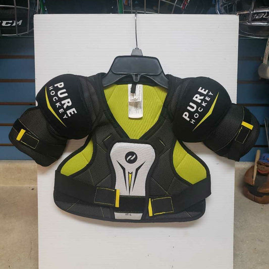Pure Hockey Brand Hockey Shoulder Pads, Youth Large