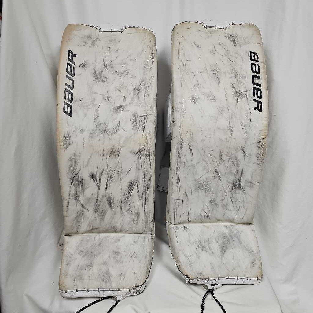 Bauer Supreme UltraSonic Senior Goalie Leg Pads, 33"+