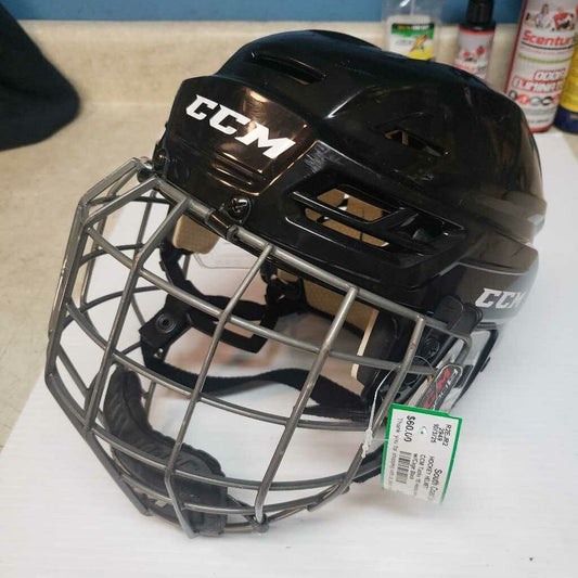 CCM Tacks 110 Hockey Helmet w/Cage, Small