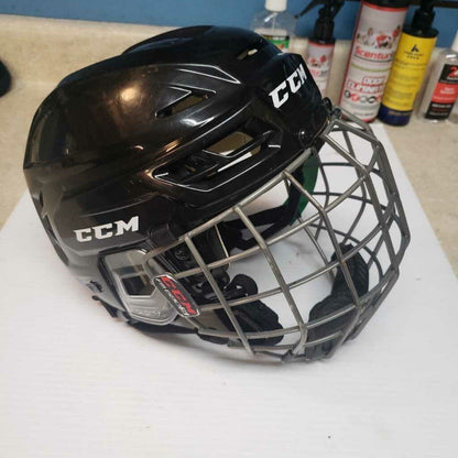 CCM Tacks 110 Hockey Helmet w/Cage, Small