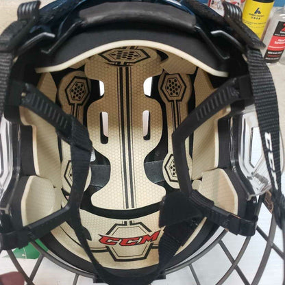 CCM Tacks 110 Hockey Helmet w/Cage, Small