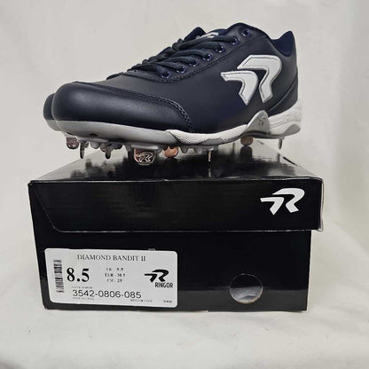 Rip-It Ringor Diamond Bandit 2.0 Softball Spikes, Size 8.5