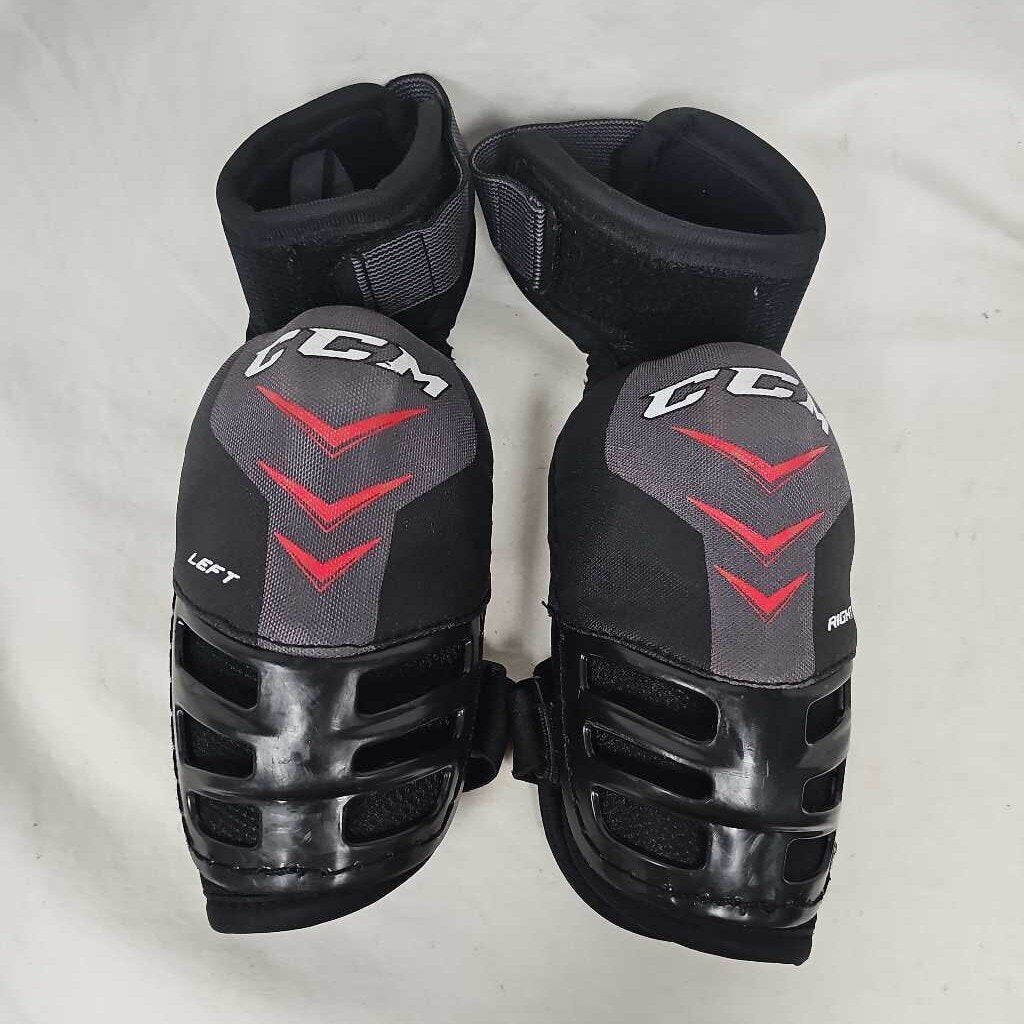 CCM QLT Edge Junior Hockey Elbow Pads, Size Large