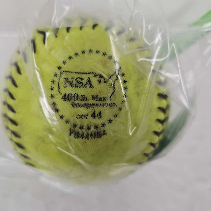 Worth Super Gold Dot Softball, 12" Yellow