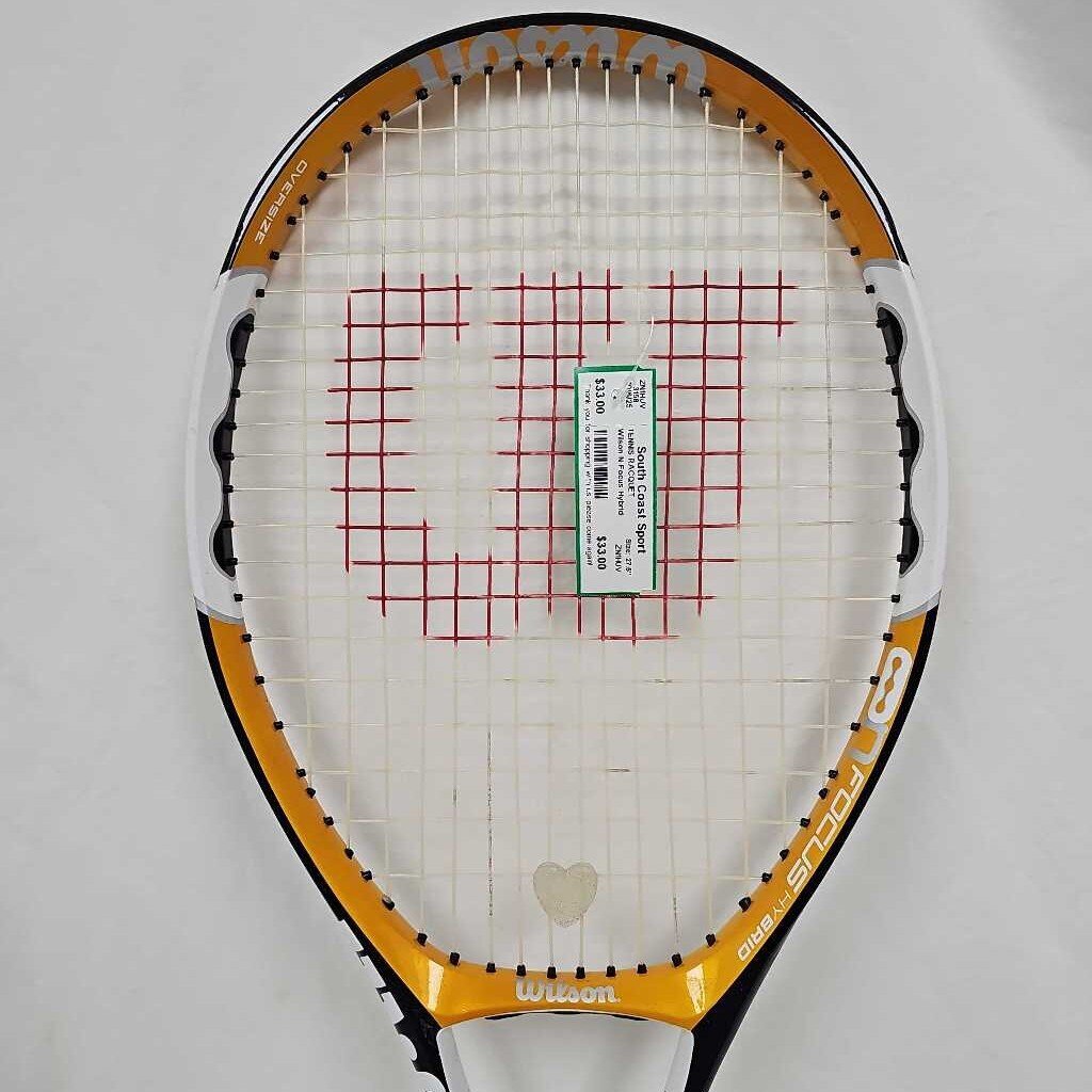Wilson N Focus Hybrid Tennis Racket, 27.5"