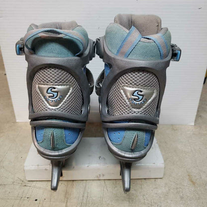 Softec Easy-Lace Recreational Ice Skates, Adjustable sizes 1-3