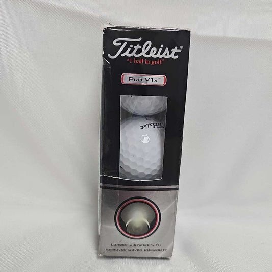 Titleist Pro VIx Golf Balls, Sleeve of 3