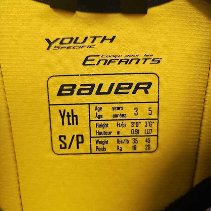 Bauer Supreme 150 Youth Hockey Shoulder Pads, Size Small