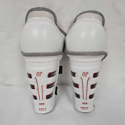 CCM U+03 Youth Hockey Shin Guards, Size 8"
