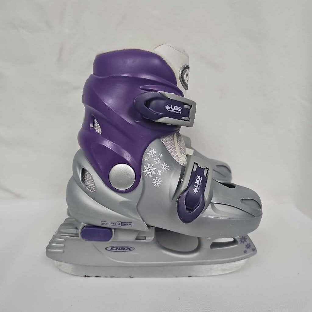 DBX Girls Ajustable Recreational Skates, Sizes Y9-Y12