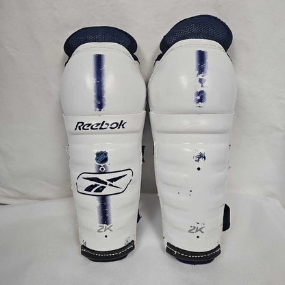 Reebok 2K Youth Hockey Shin Guards, Size 8"