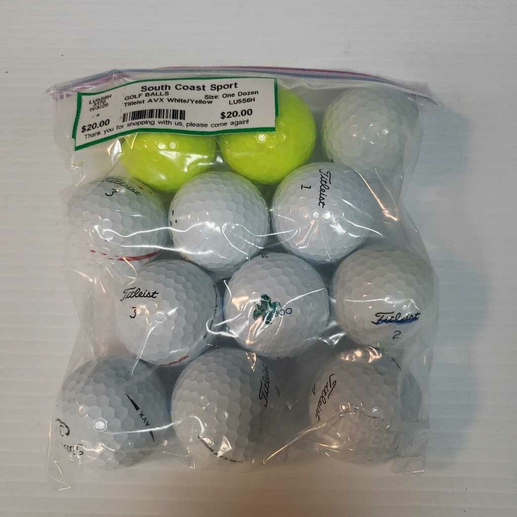 Titleist AVX Golf Balls- 1 Dozen
