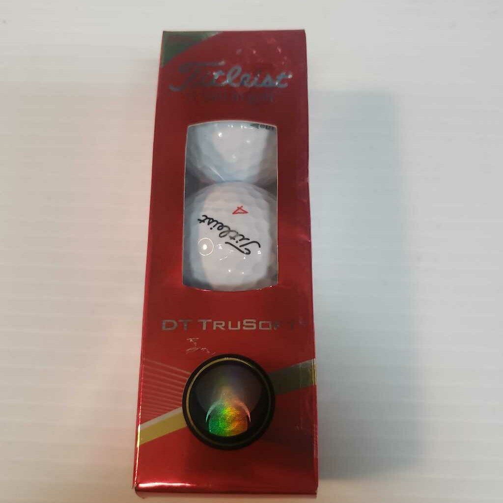 Titleist DT Trusoft Golf Balls - 3 Pack