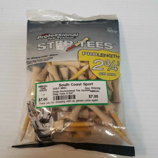 Pride Professional Tee System Step Tees 2-3/4"