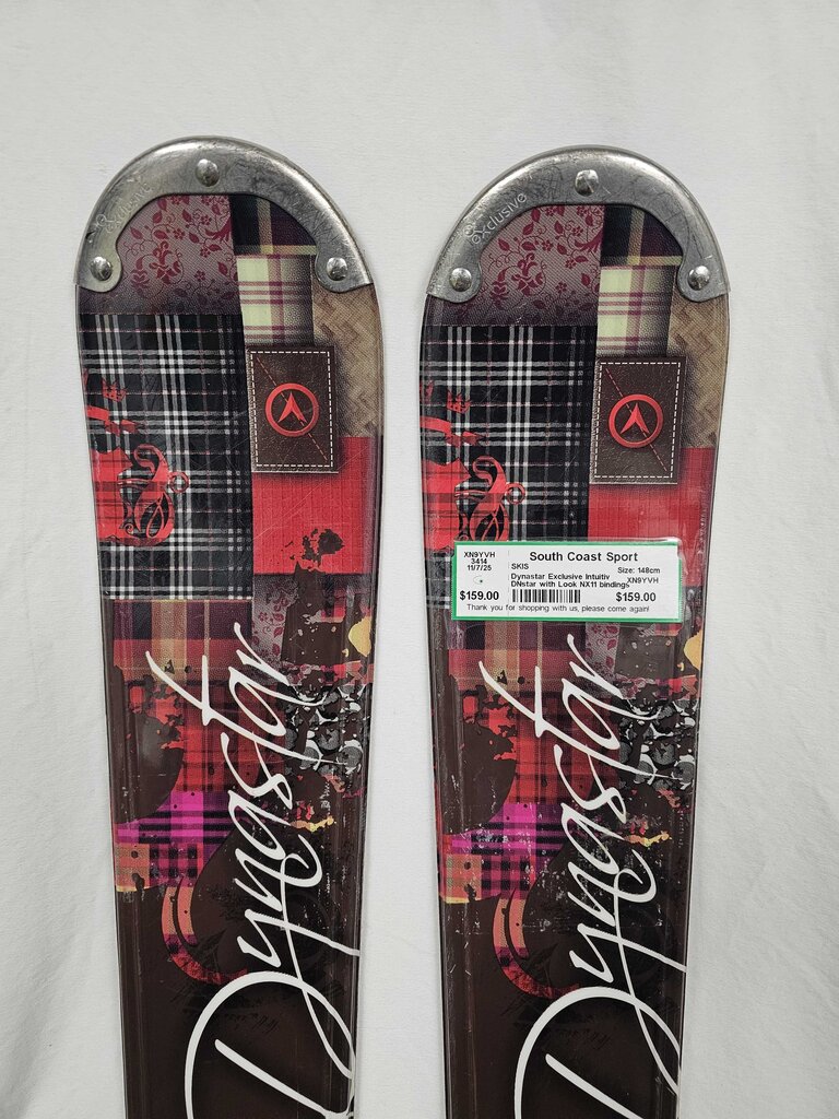 Dynastar Exclusive Intuitiv DNstar Women's ski's with Look Bindings, 148cm