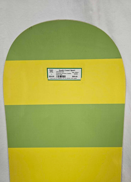 FiveForty Reverse Camber Snowboard, 162cm