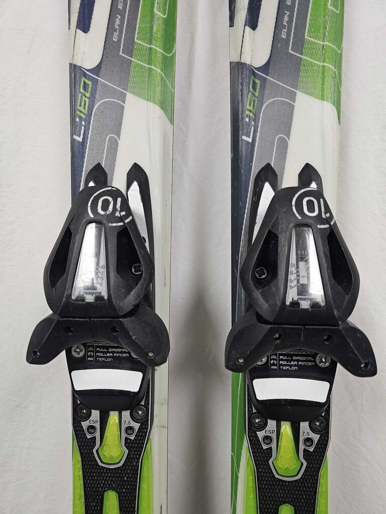 Elan eFlex6 Skis with EL10.0 Bindings, 160cm