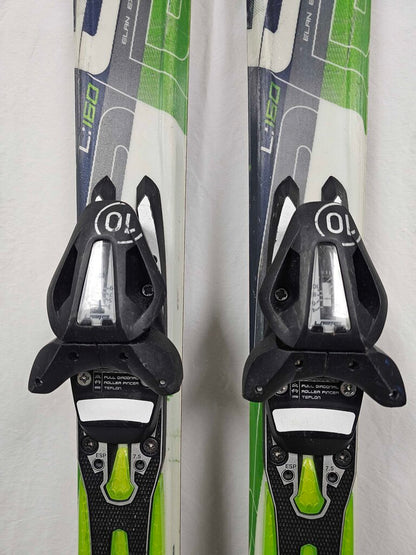 Elan eFlex6 Skis with EL10.0 Bindings, 160cm