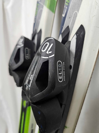 Elan eFlex6 Skis with EL10.0 Bindings, 160cm