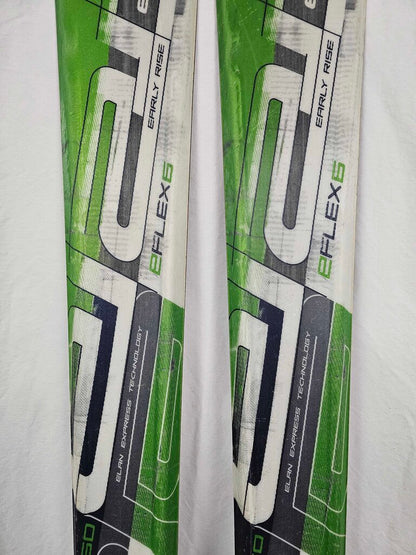 Elan eFlex6 Skis with EL10.0 Bindings, 160cm
