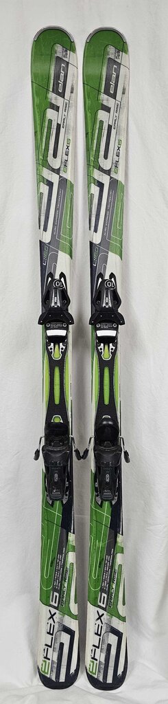 Elan eFlex6 Skis with EL10.0 Bindings, 160cm