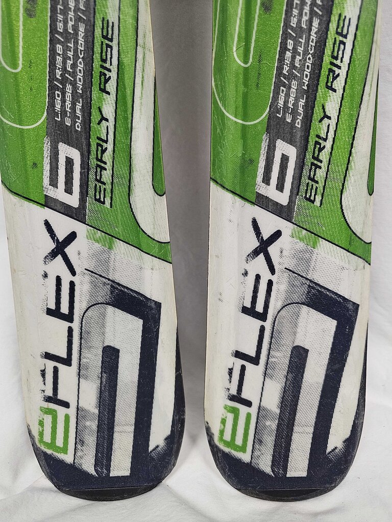 Elan eFlex6 Skis with EL10.0 Bindings, 160cm