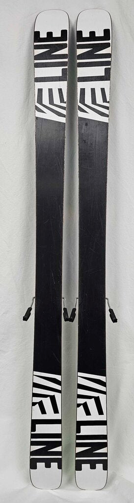 Line Super Hero Skis with Salomon L7 bindings, 143cm