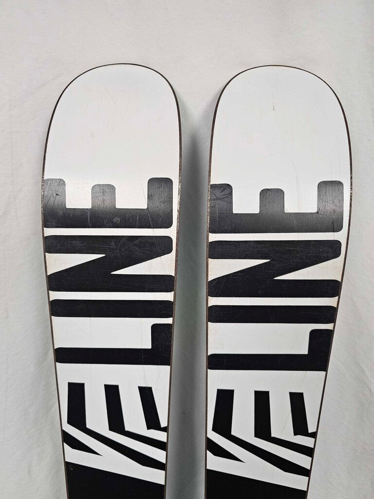 Line Super Hero Skis with Salomon L7 bindings, 143cm