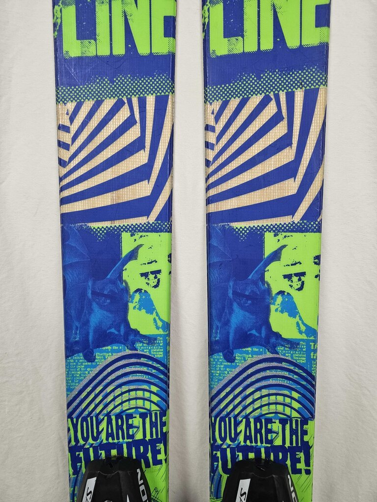 Line Super Hero Skis with Salomon L7 bindings, 143cm
