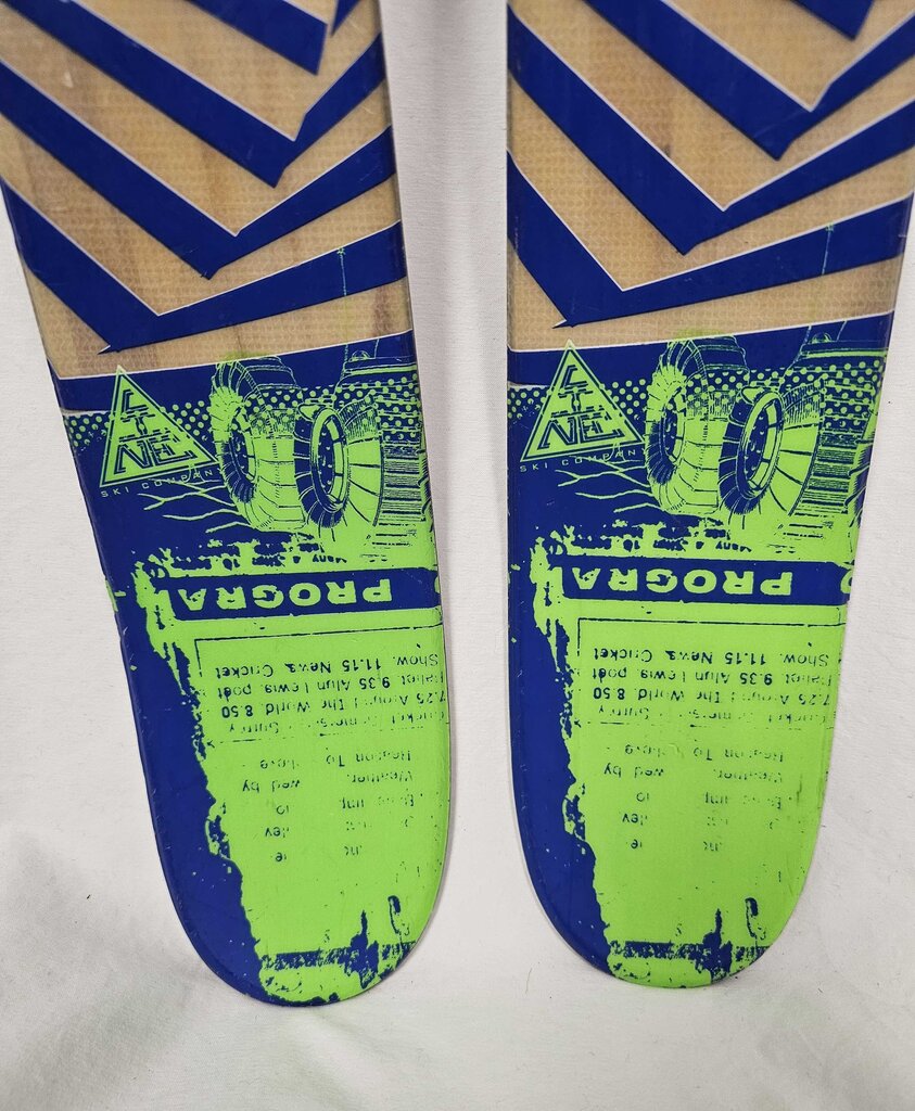 Line Super Hero Skis with Salomon L7 bindings, 143cm