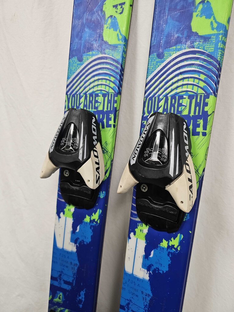 Line Super Hero Skis with Salomon L7 bindings, 143cm