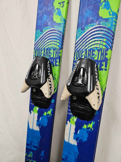 Line Super Hero Skis with Salomon L7 bindings, 143cm