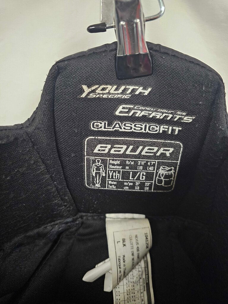 Bauer Nexus 400 Youth Hockey Pants, Size Large