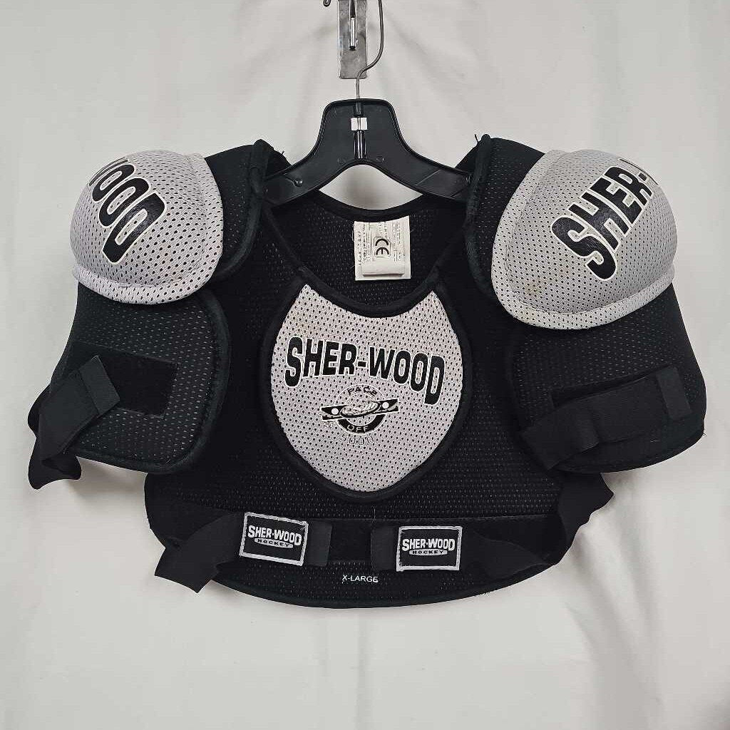 Sherwood SP5000 Junior Hockey Shoulder Pads, Size XL