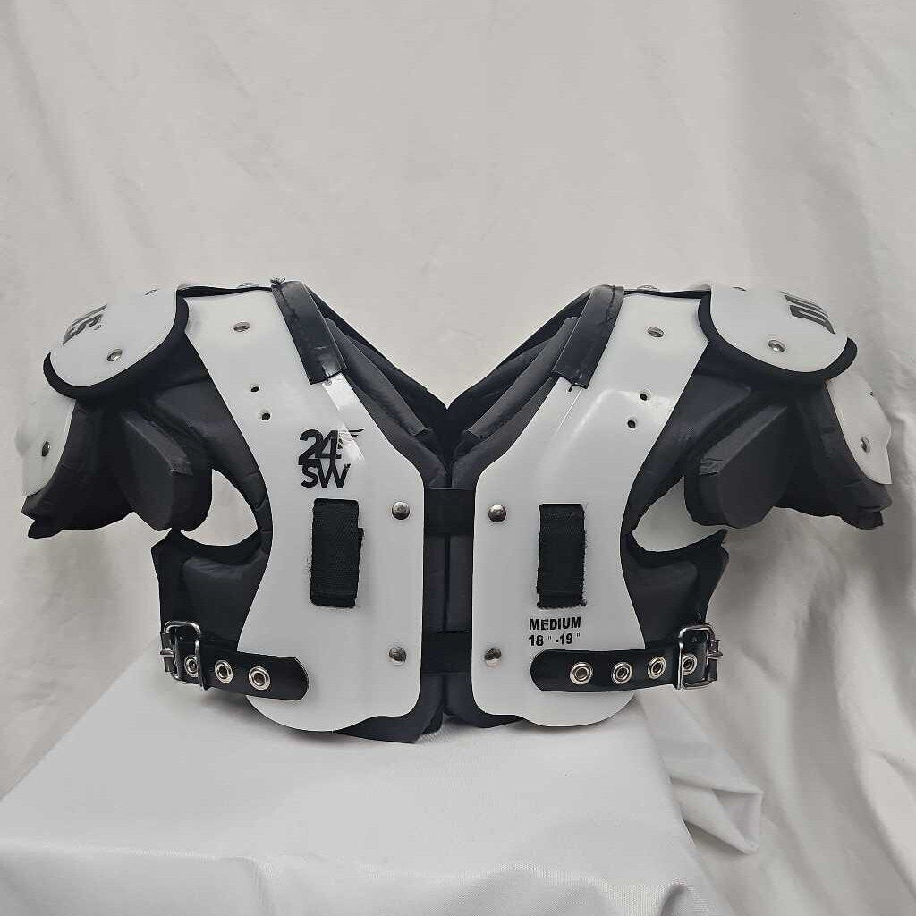 Douglas 24SW Adult Football Shoulder Pads, Size Medium