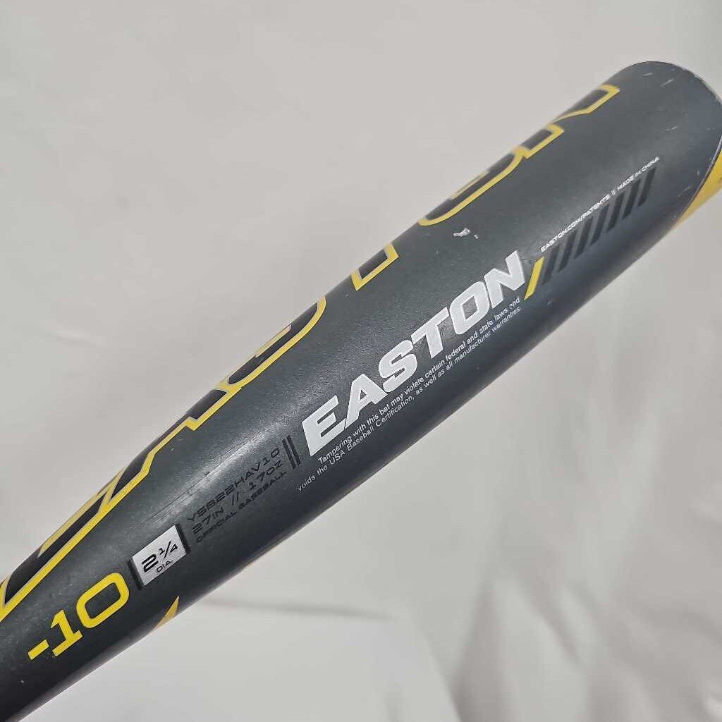 Easton Havoc (-10) USA Baseball Bat, 27/17