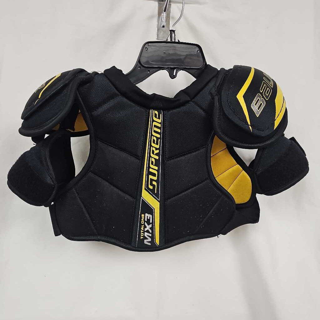 Bauer Supreme TotalOne MX3 Youth Hockey Shoulder Pads, Size Medium