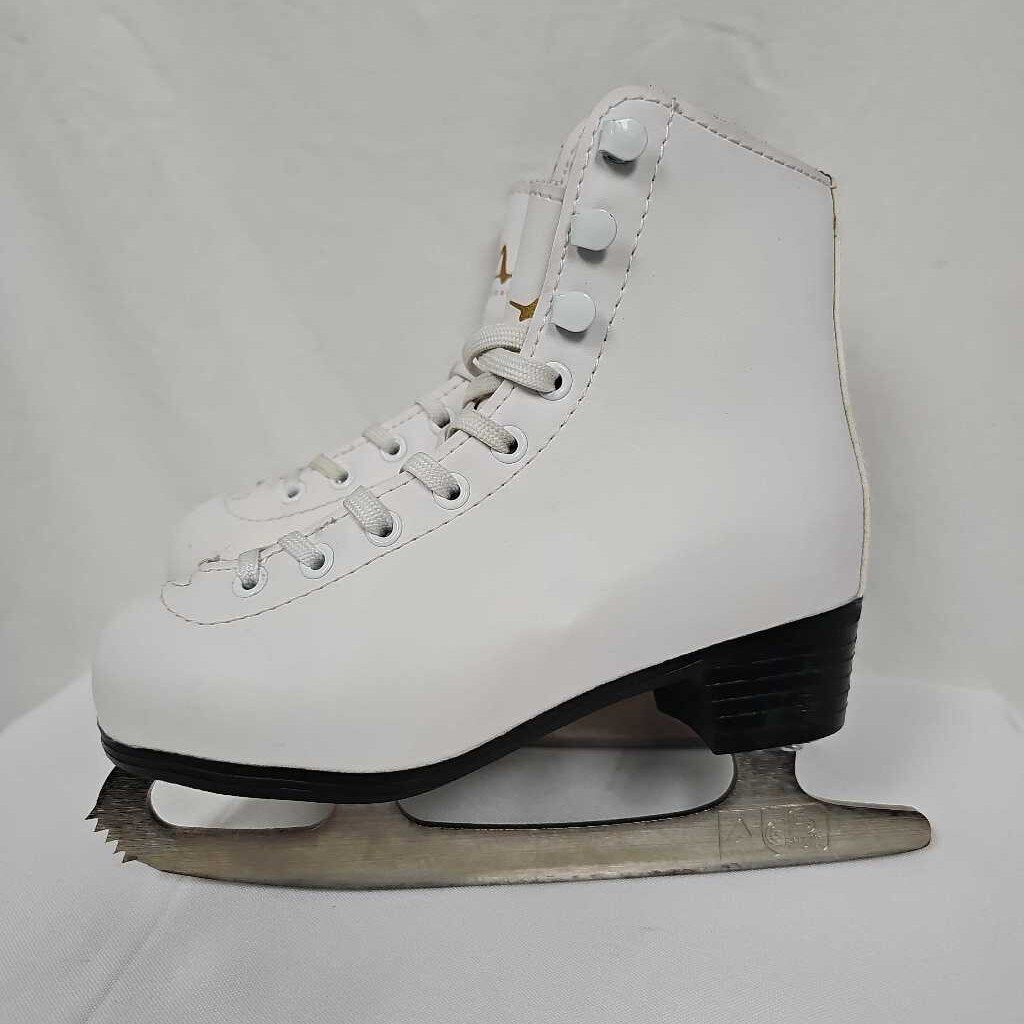 American Athletics Traditional Girls Figure Skates, Size Y13