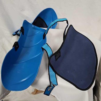 SlyTech Ski Gate Shin Guards, Size Medium