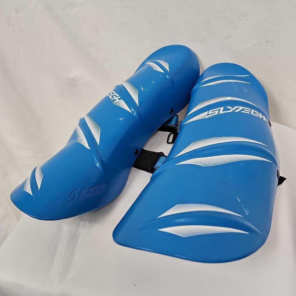 SlyTech Ski Gate Shin Guards, Size Medium