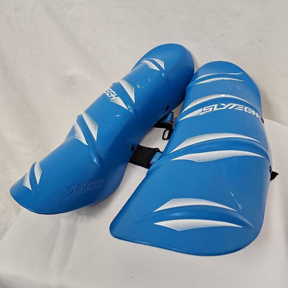 SlyTech Ski Gate Shin Guards, Size Medium