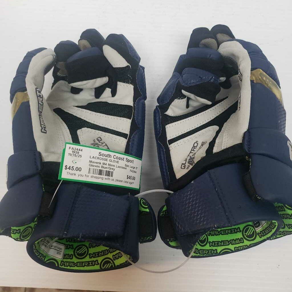 Maverik M4 Mens Lacrosse Gloves - Large