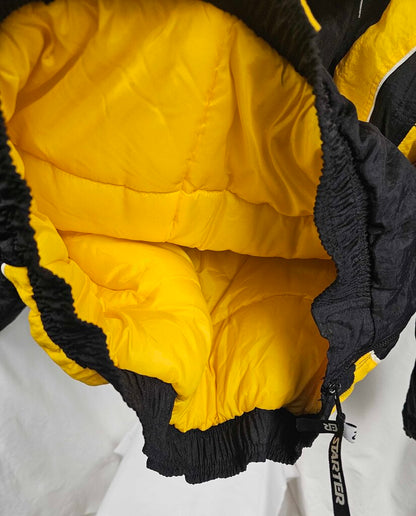 Vintage 90's Bruins Starter Jacket 1/2 Zip Puffer - Size Adult Large