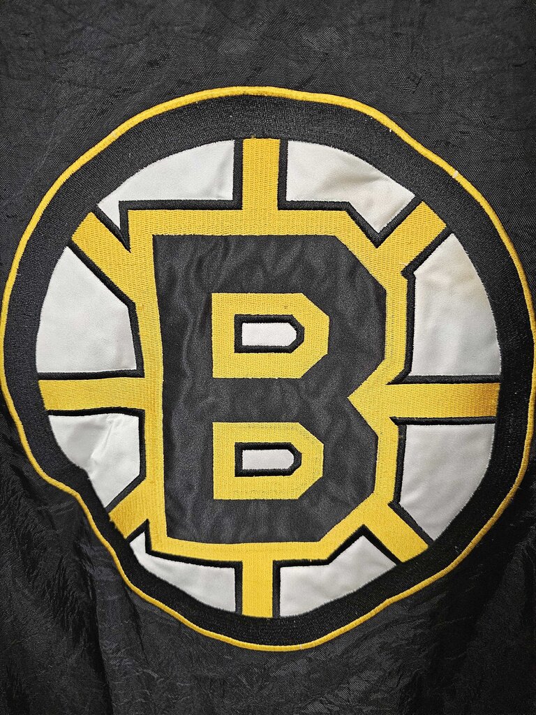 Vintage 90's Bruins Starter Jacket 1/2 Zip Puffer - Size Adult Large