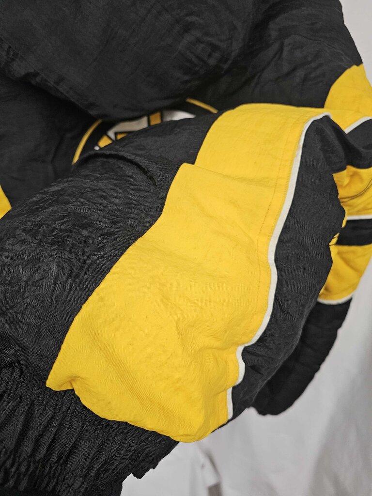 Vintage 90's Bruins Starter Jacket 1/2 Zip Puffer - Size Adult Large
