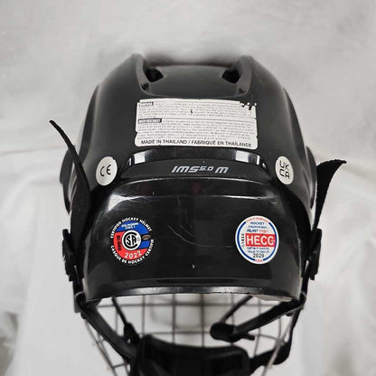 Bauer IMS 5.0 Hockey Helmet Combo, Size Medium