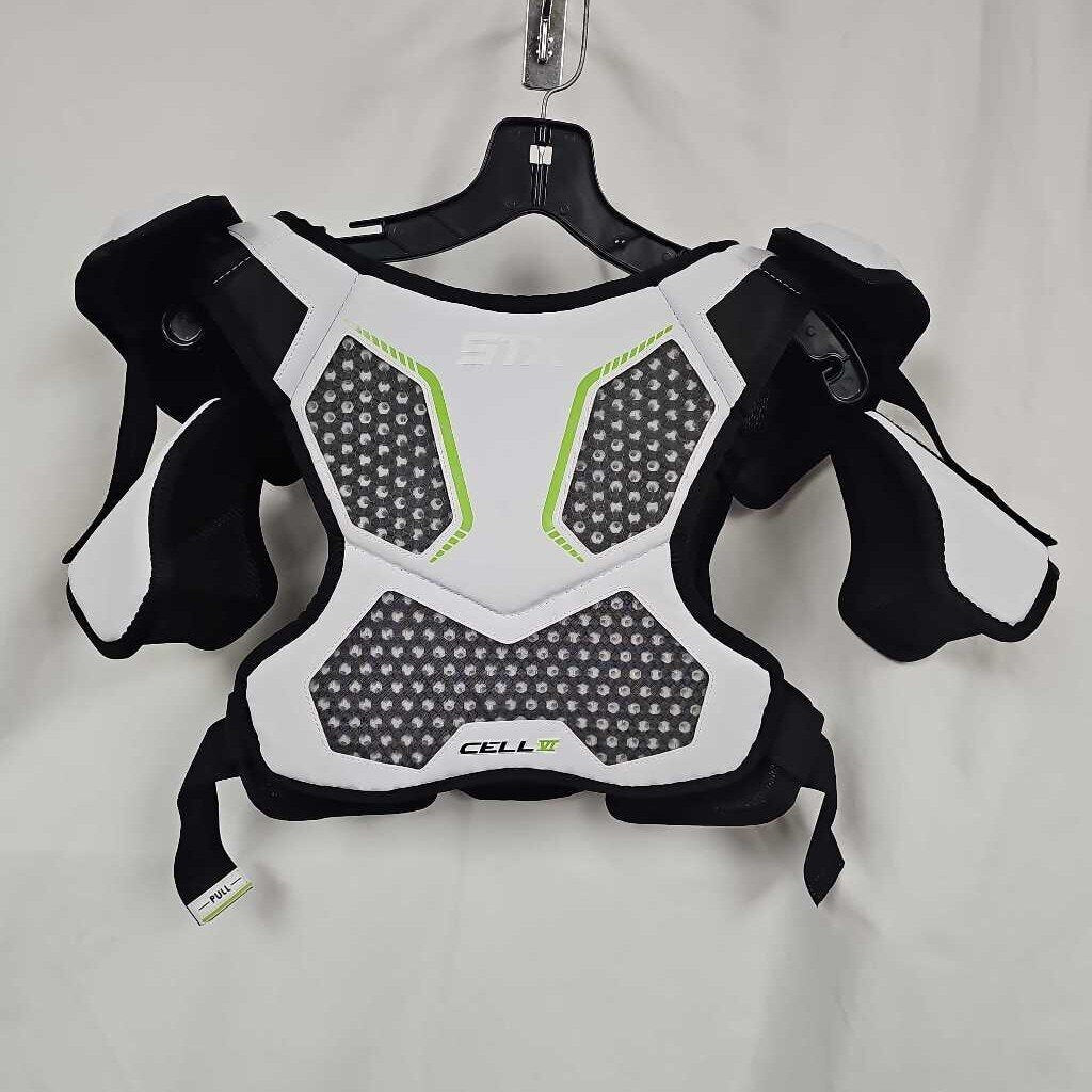 STX Cell 6 Lacrosse Shoulder Pads - Size Large