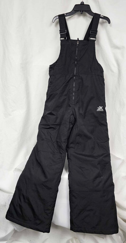 ZeroXposur Boys Bib Cold Weather Pants, Size Large (14-16) Black