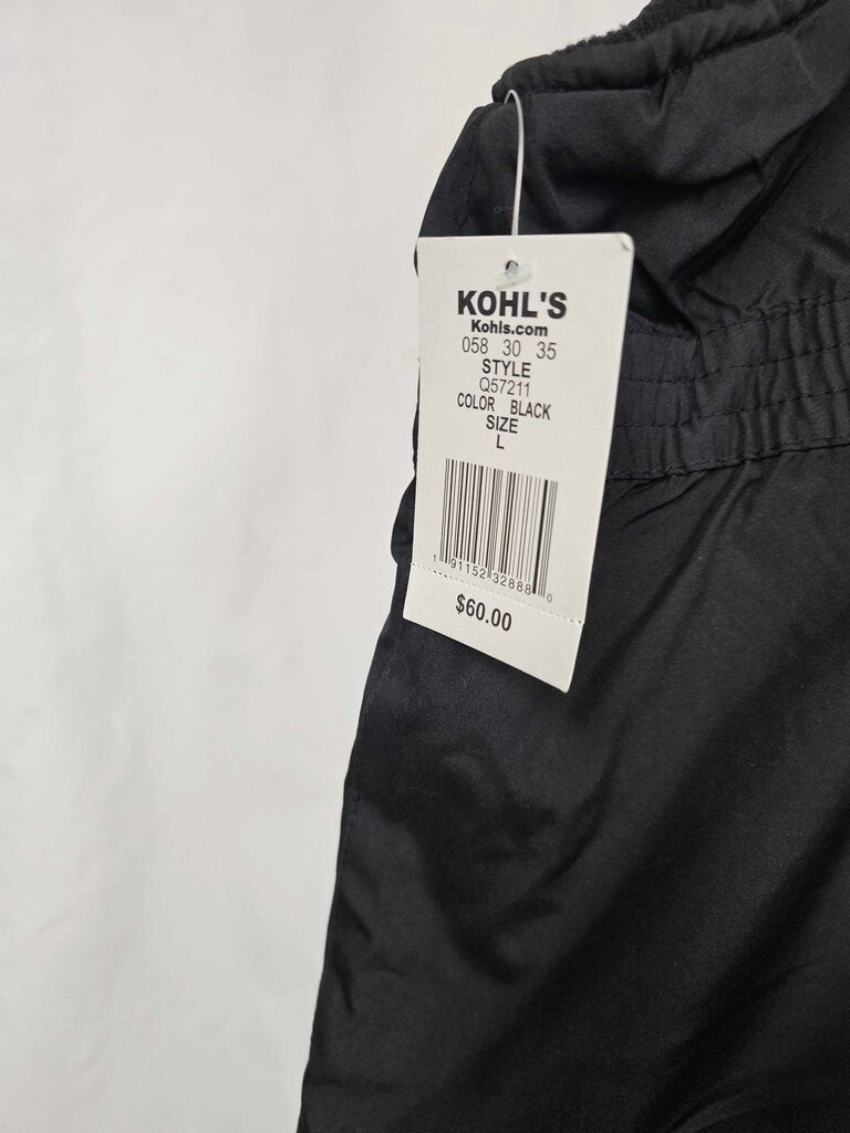 ZeroXposur Boys Bib Cold Weather Pants, Size Large (14-16) Black