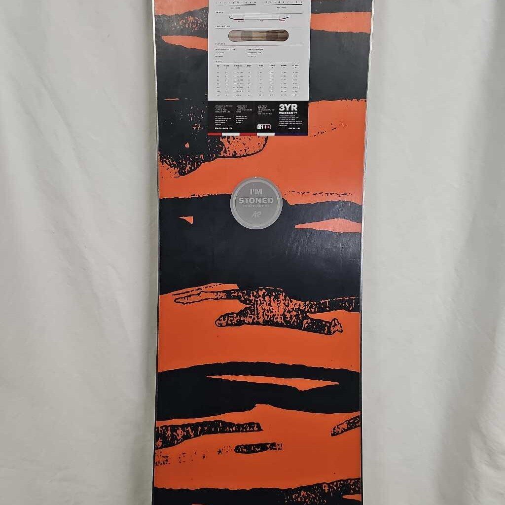 K2 Standard Men's Snowboard '23 | 155cm | Freestyle/All Mountain Twin Directional